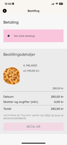 Pizza Paggio screenshot