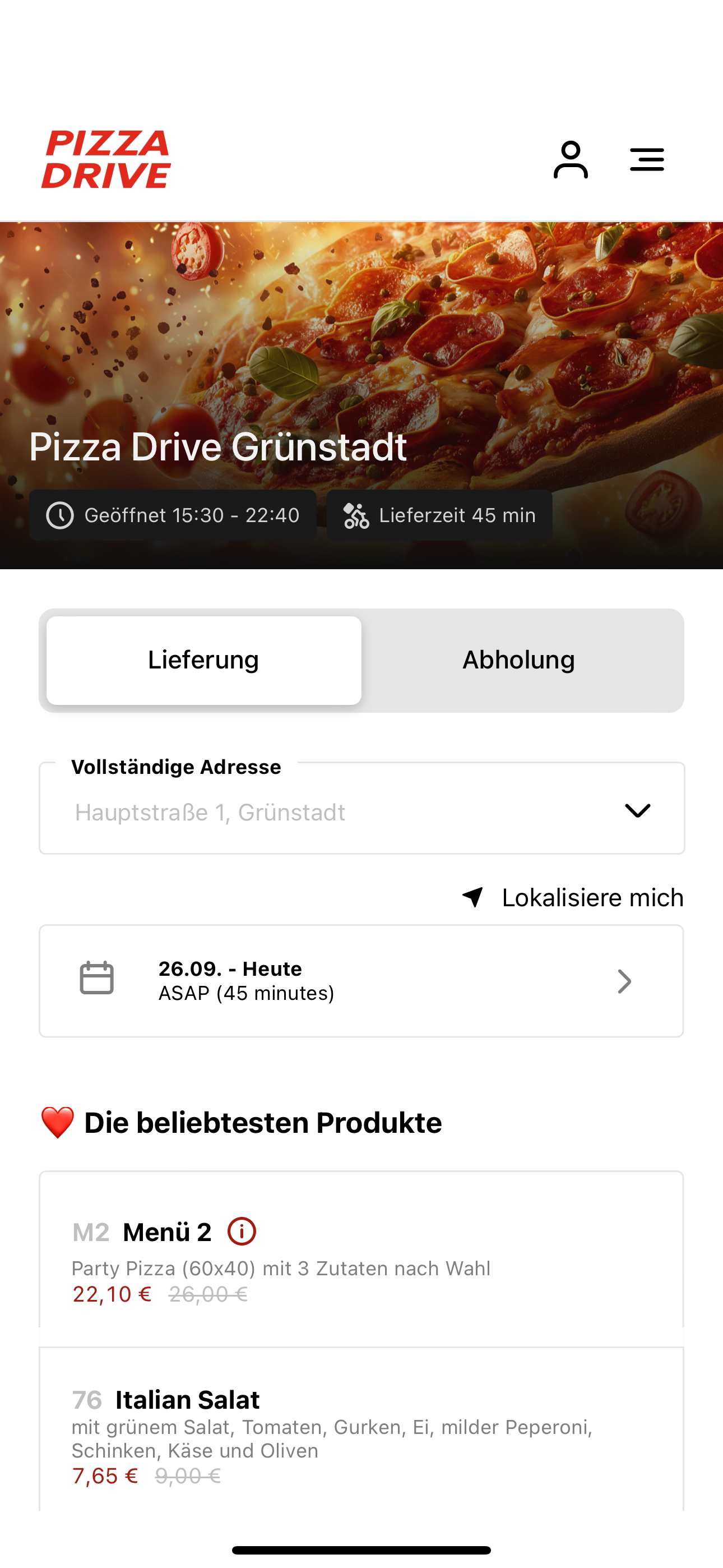 Pizza Drive Grünstadt