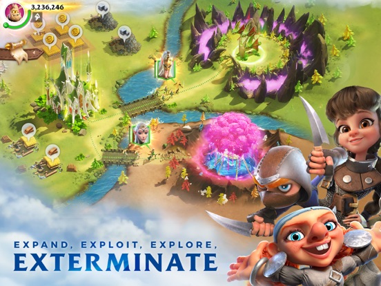 Call of Dragons iPad screenshot 6 - Games app