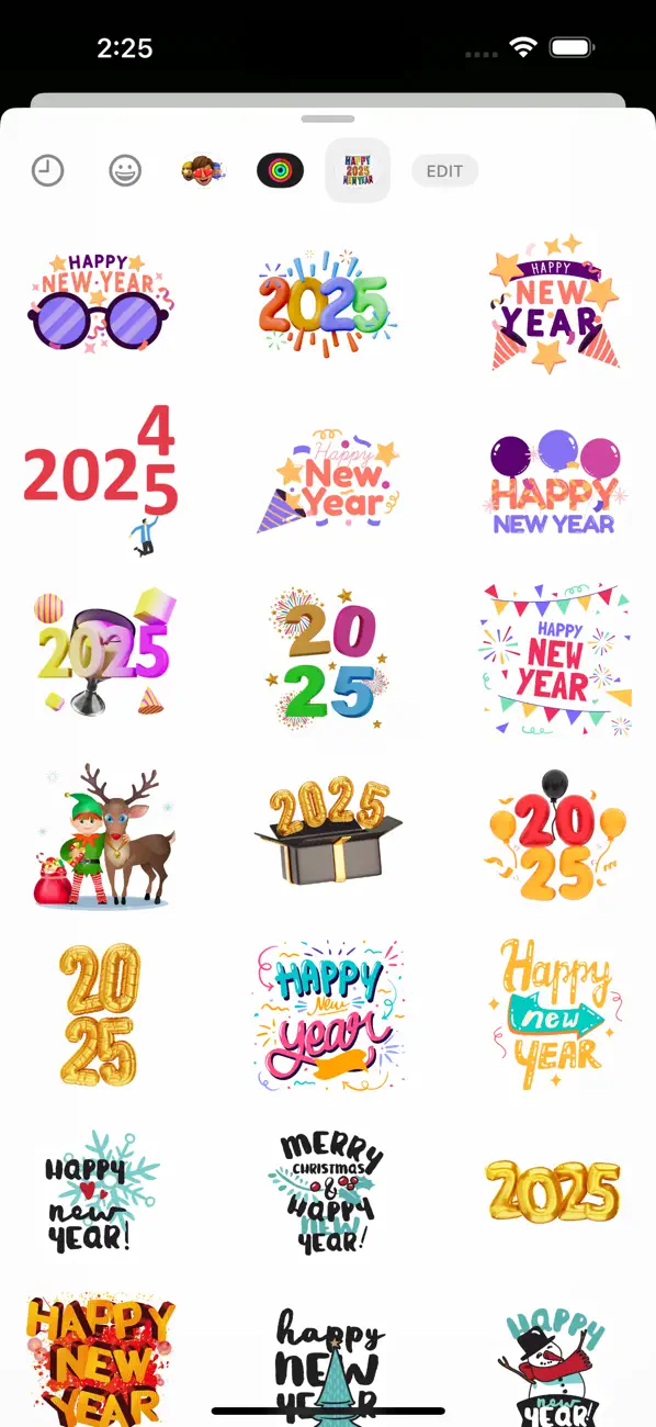 Screenshot #3 pour Happy New Year - WAStickers