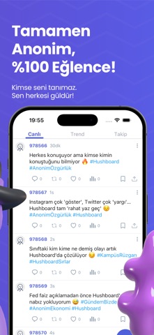 hushboard screenshot