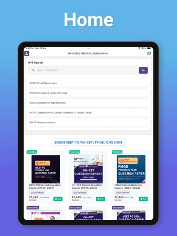Dynoble Medical Publishing iPad screenshot