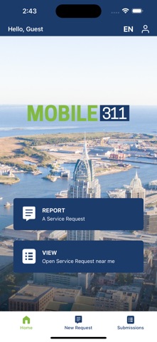 City of Mobile 311 screenshot