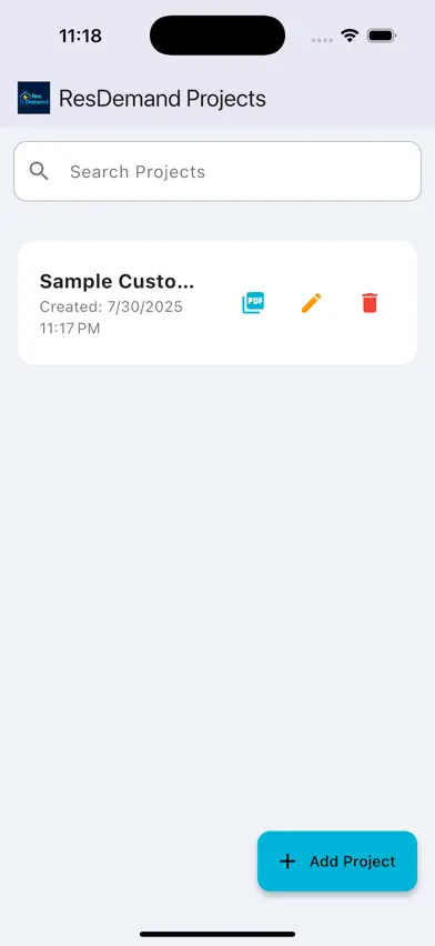 ResDemand screenshot 1