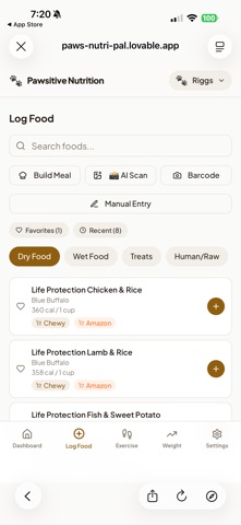 Pawsitive Nutrition Screenshot 6 of 10