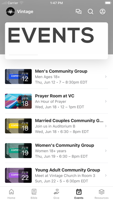 Screenshot #2 pour Vintage Church - NC
