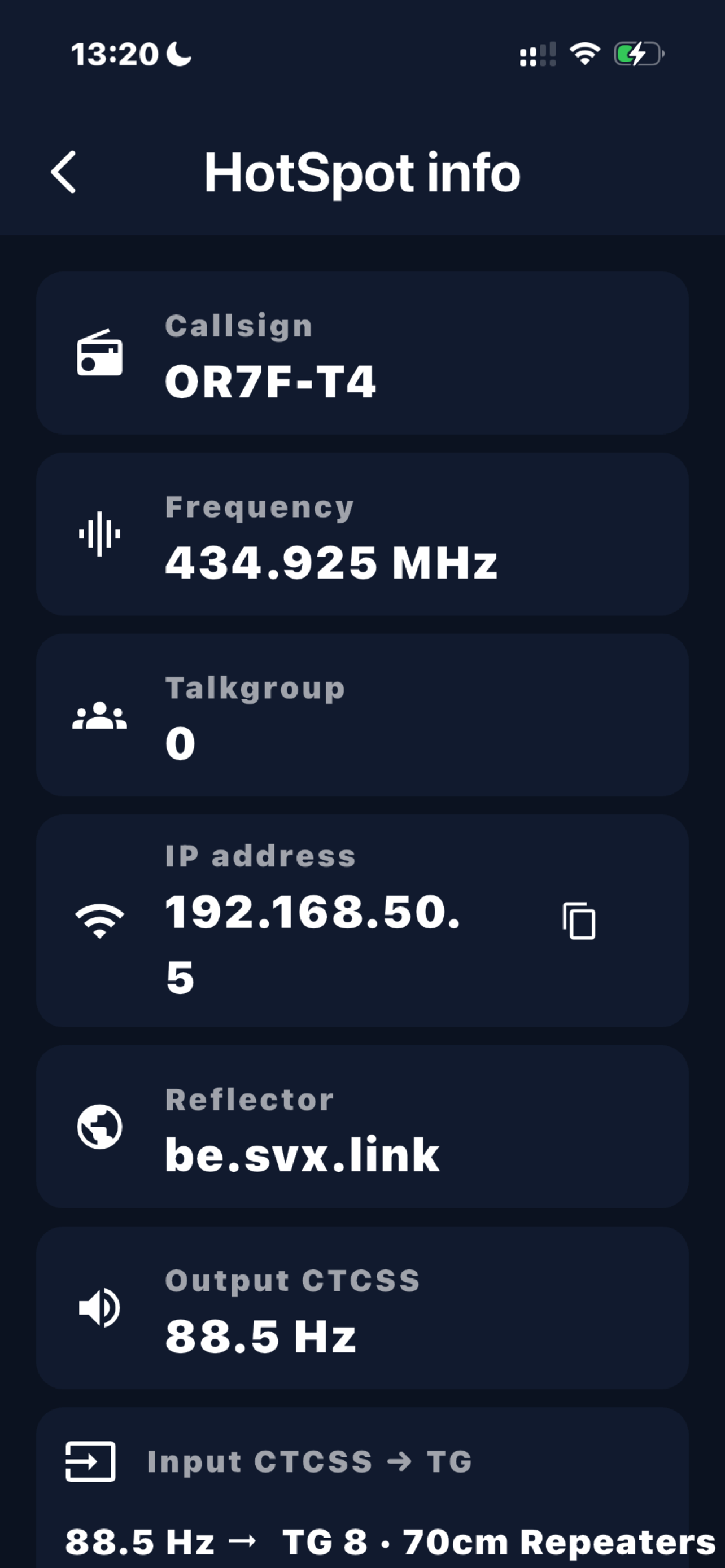 SVXLink-HotSpot