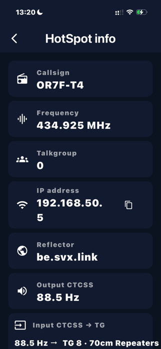 SVXLink-HotSpot Screenshot 3 of 3