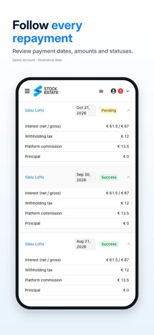 stock.estate screenshot 4