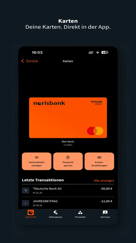 norisbank screenshot 4 of 8