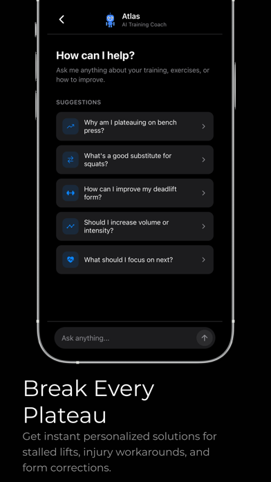 Atlas: Lift & Eat for Muscle screenshot