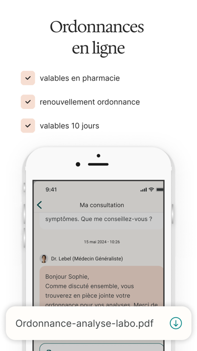 MedecinDirect | Consultez 24/7 Screenshot