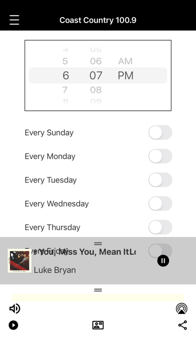 The Coast Country WMJK App! screenshot