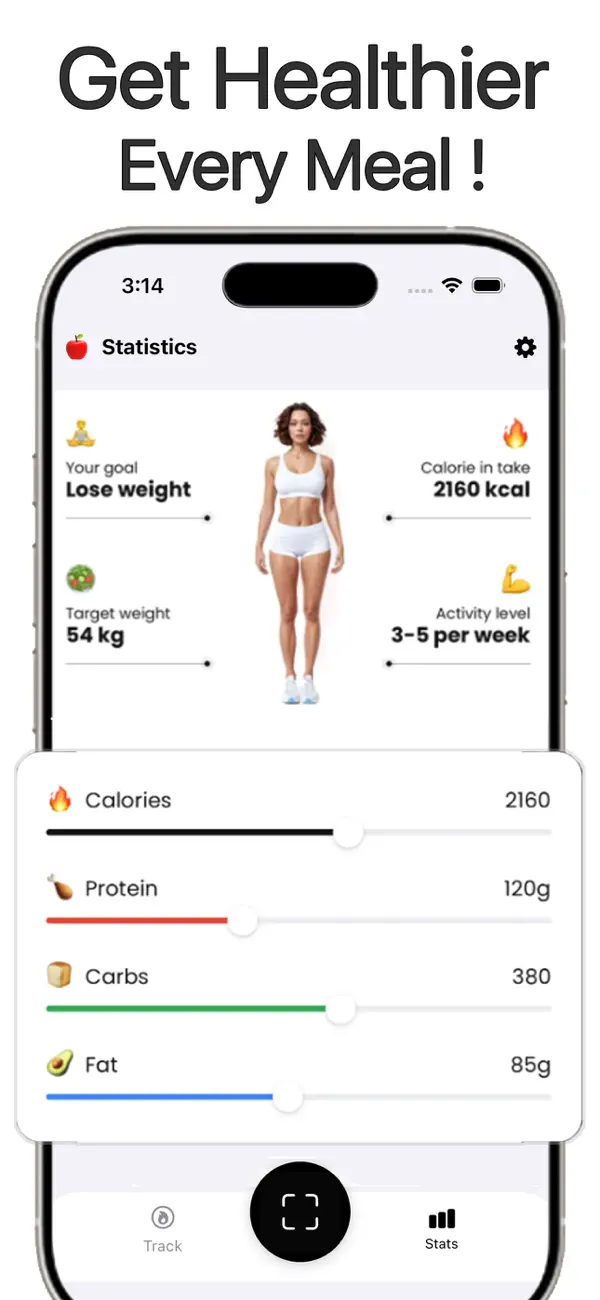 Screenshot #3 pour Calorie tracker - Cal Diet ai