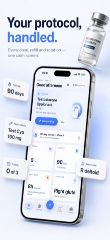 Testosterone Tracker: TRT AI Screenshot 1 of 10