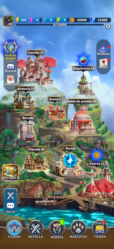 Friends & Dragons: RPG táctico screenshot 6