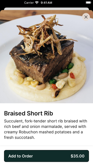 ForkLift Restaurant iPhone screenshot 4 - Food & Drink app