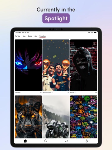 4K Wallpapers - Live Wallpaper iPad screenshot