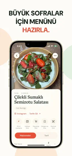 Tomati: Tariflerini Kaydet iPhone Ekran Görüntüsü 6
