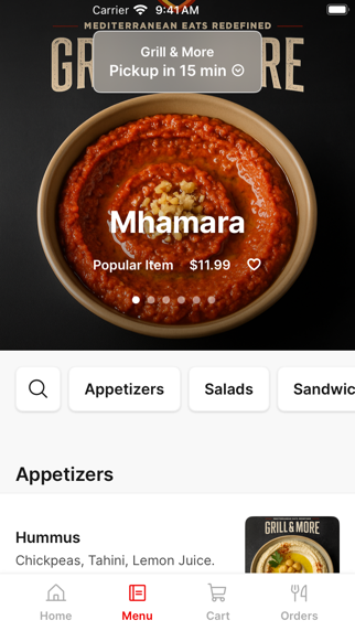 App screenshot