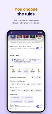 Math Gate: Screen Time Screenshot 10 of 10