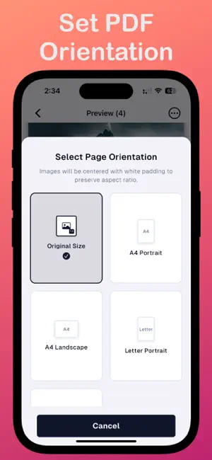 Image to pdf: easy converter screenshot 2