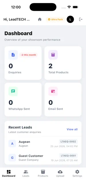 LeadTECH screenshot 2