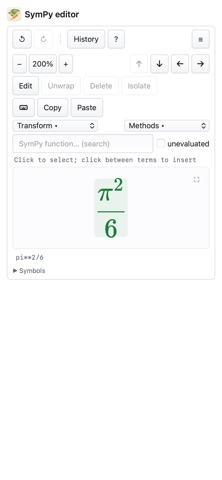 SymPy editor Screenshot 6 of 8