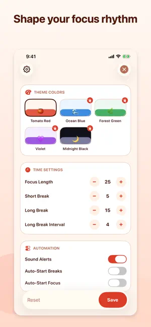 Tomato Focus Timer screenshot 4