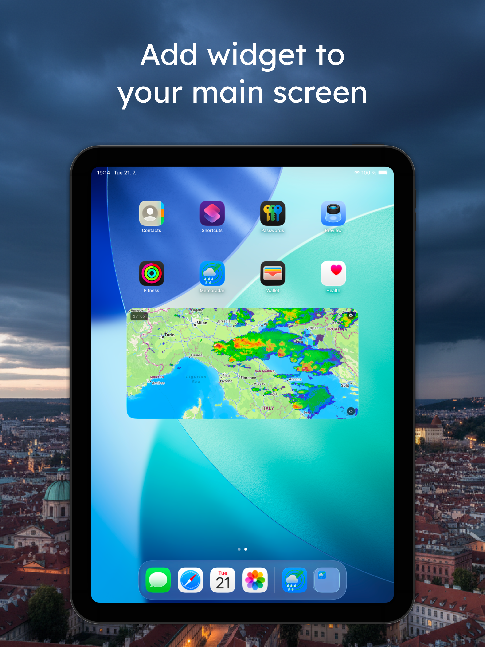 Meteoradar Europe screenshot 5