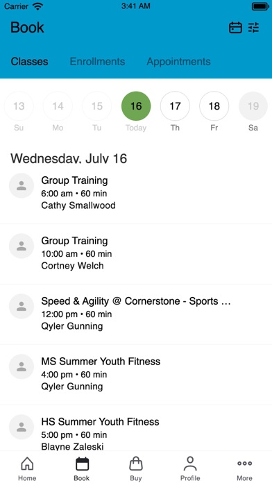 Momentum Fit Incorporated Screenshot