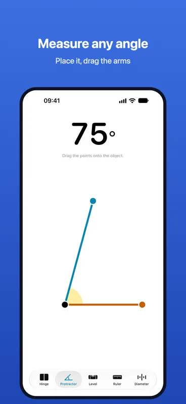 Foldmeter: Hinge Angle & Ruler screenshot 4 of 5