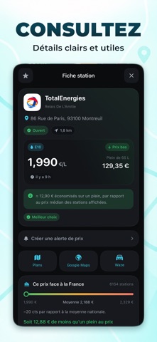 Prix Carburant - France iPhone screenshot 4