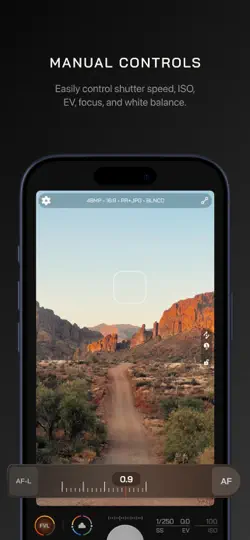 Screenshot von Moment Pro Camera II auf dem iPhone 2
