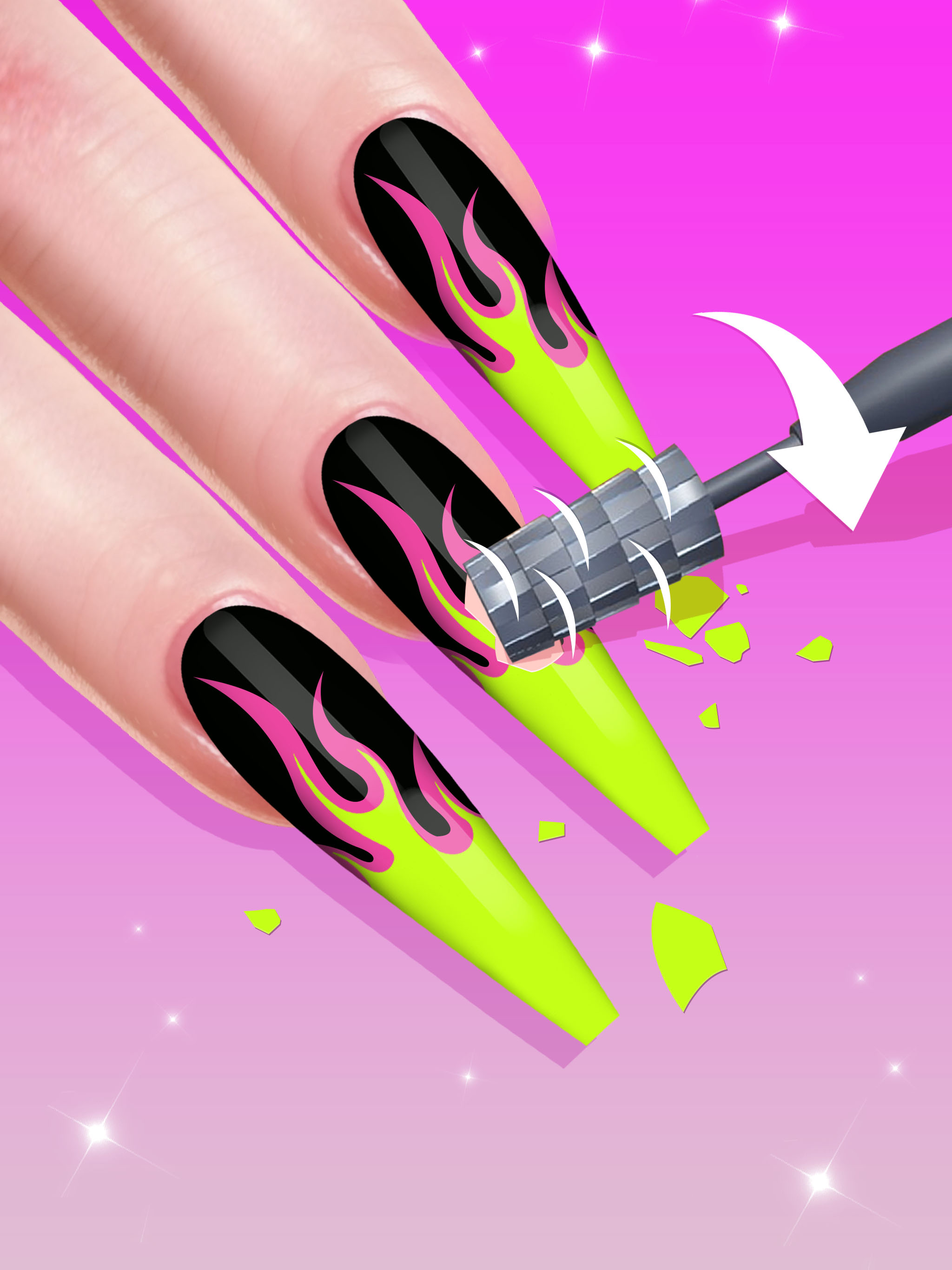 Nail Salon - Girl Art Game screenshot 14