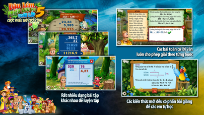 Đậu Lém Phiêu lưu ký - Toán 5 Screenshot