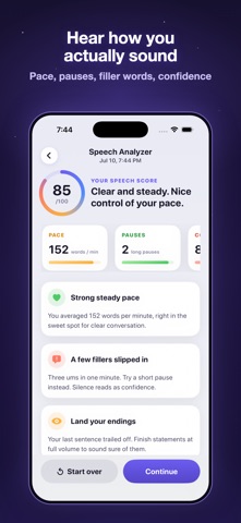 ComposedAI: Speaking Coach Screenshot 7 of 7