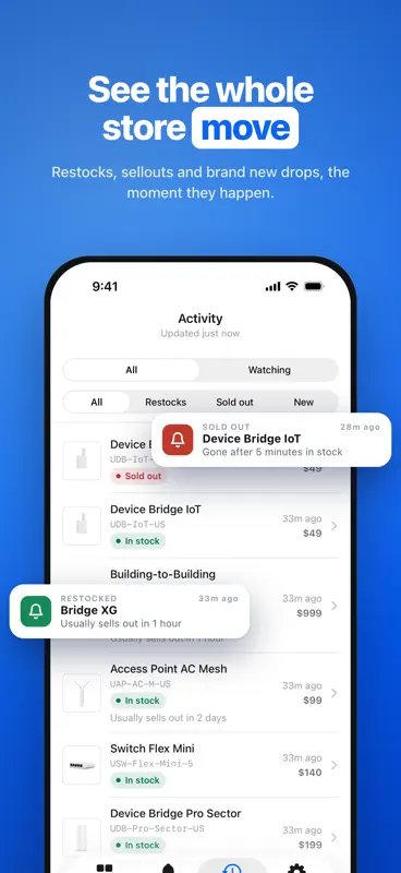 NotiFi: Stock Alerts for UniFi screenshot 3 of 7