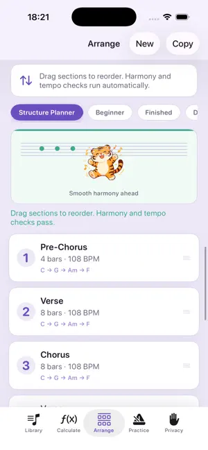 BeatTigune iPhone screenshot 3