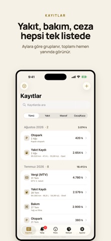 Benim Aracım iPhone screenshot