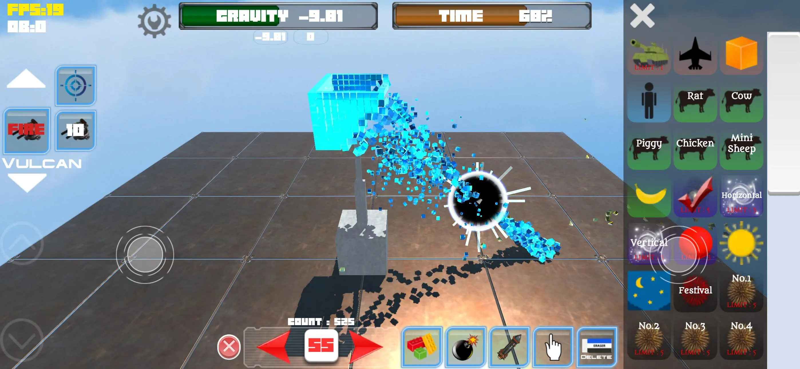 #5. Cube Physics Simulation (iOS) Által: Keijiro Toyoda