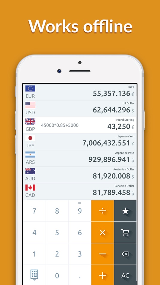 #2. Money converter - Currency (iOS) 由: oWorld Software