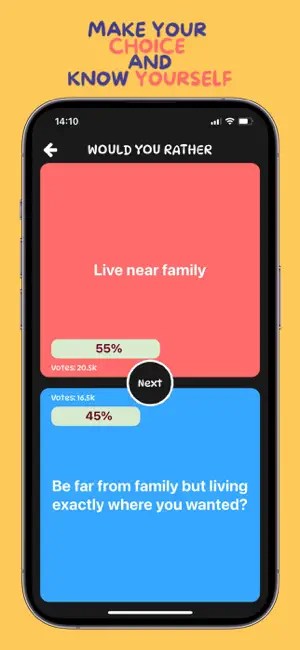 Would You Rather? Party Games screenshot 4