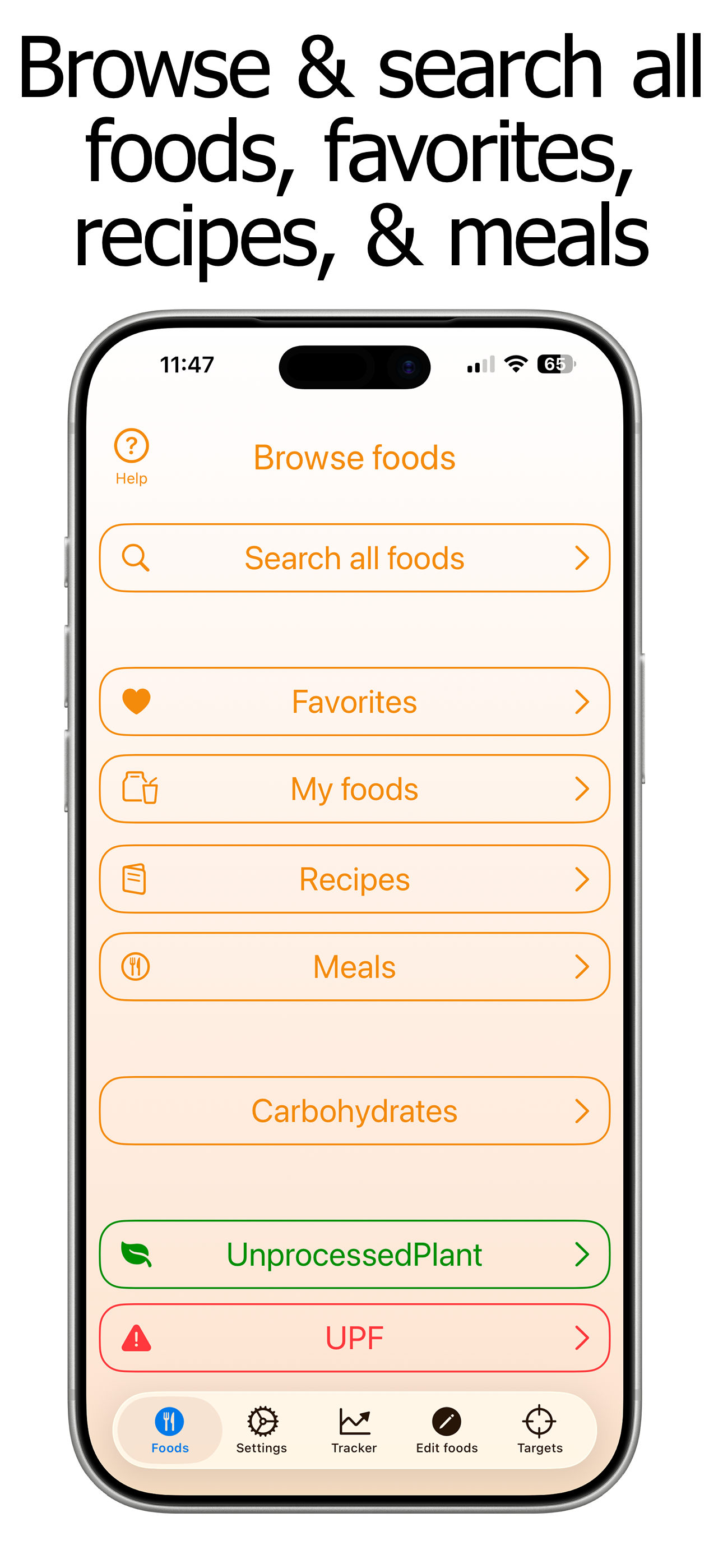 Carb Counter and Tracker screenshot 7