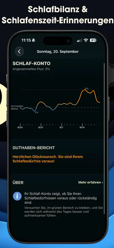 AutoSleep - Schlaftracker screenshot 7 of 10