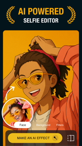 Tingo: AI Face Editor Retouch screenshot