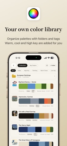 Palettie: Color Palette Picker iPhone screenshot