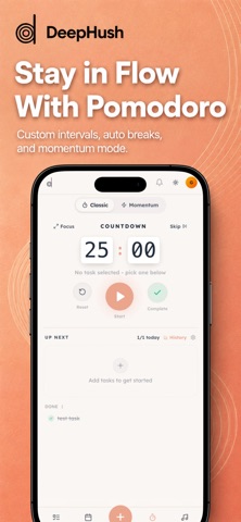 DeepHush: ADHD Focus Timer Screenshot 5 of 8