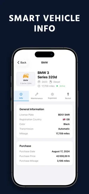 WheelTrack: Fuel & Mileage Log screenshot 3