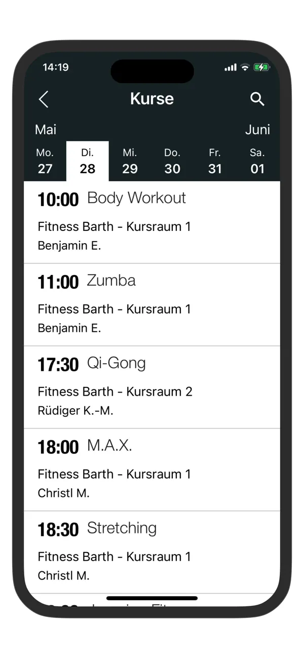 Screenshot #2 pour Fitness Barth